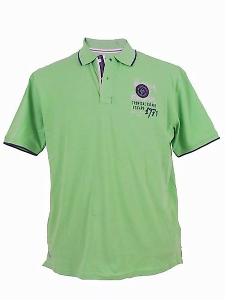 redfield Poloshirt Sommerliches Redfield Polo in XXL Größen, limegrün günstig online kaufen