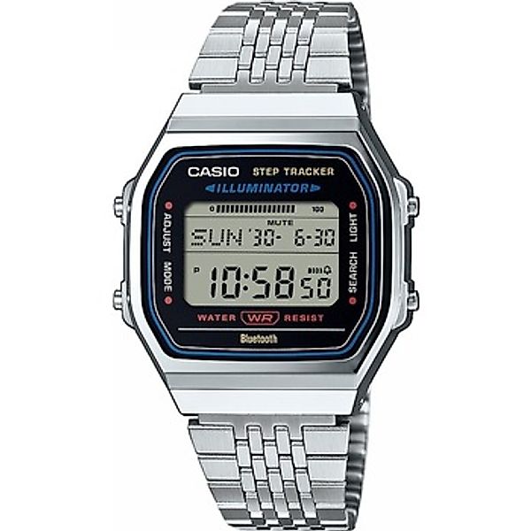 CASIO Digitaluhr Armbanduhr Vintage mit Schrittzähler und Bluetooth-Funktio günstig online kaufen