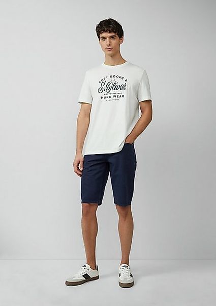 s.Oliver Stoffhose Bermuda-Jeans / Regular Fit / Mid Rise günstig online kaufen