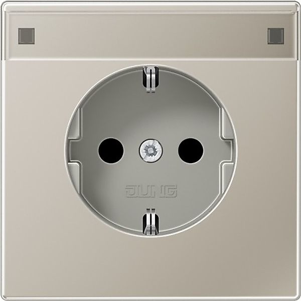 Jung SCHUKO-Steckdose edelstahl ES 1520 NA - ES1520NA günstig online kaufen