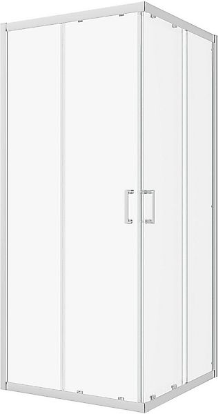 welltime Eckdusche New Trento, BxT: 80x80 cm, Einscheibensicherheitsglas, E günstig online kaufen