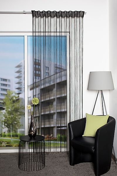 HOME WOHNIDEEN Fadenvorhang "SIMINO" Multifunktionsband 1 Stk. tlg. Fadenst günstig online kaufen