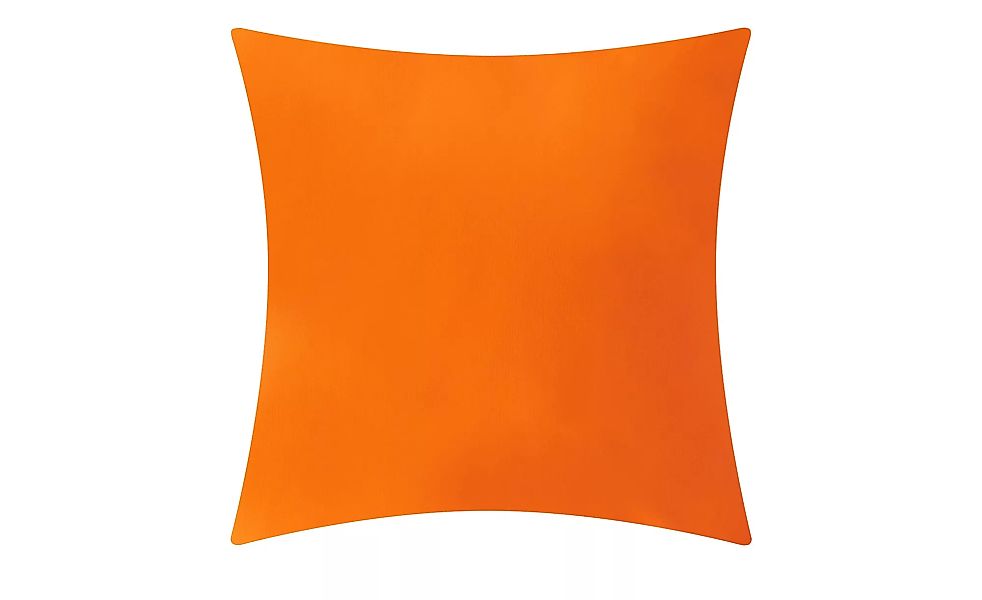 Cretonne Kissenhülle - orange - 80 cm - Sconto günstig online kaufen