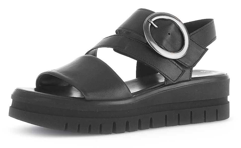 Gabor Keilsandalette, Sommerschuh, Riemensandale, Bequemschuh mit günstig online kaufen