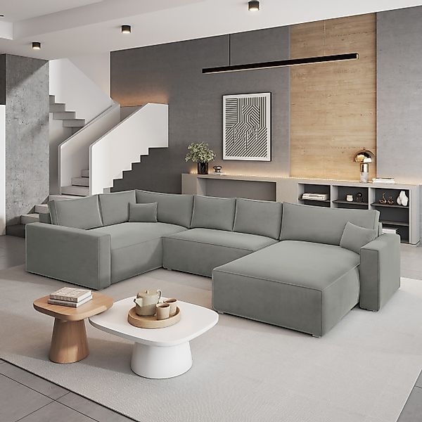 Masseno Ecksofa VELAMI mit Schlaffunktion U-Form, günstig online kaufen