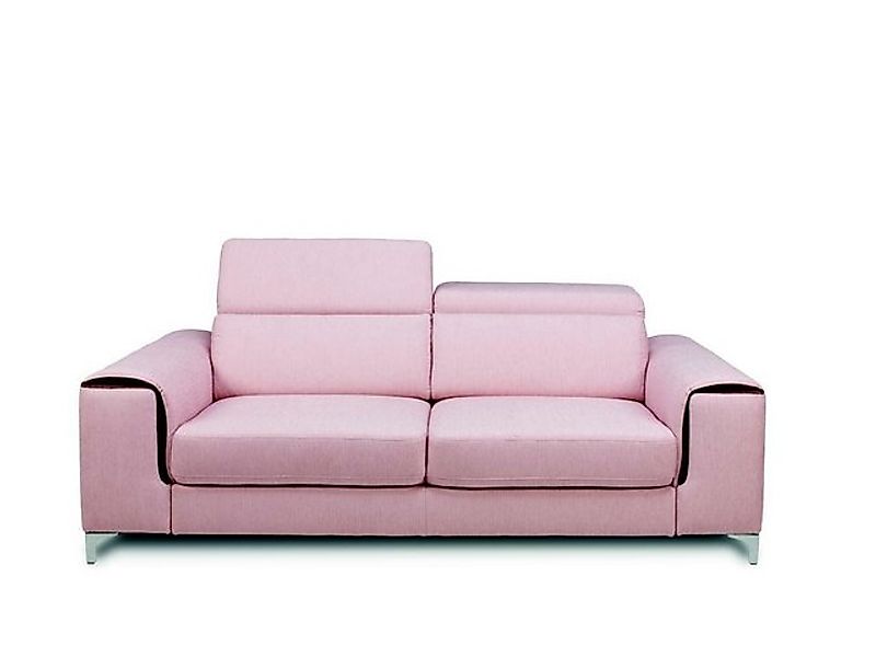 JVmoebel Sofa Designer Rosa Polster Sitz Couch 2 Sitzer Sofa Sofas Holz Cou günstig online kaufen