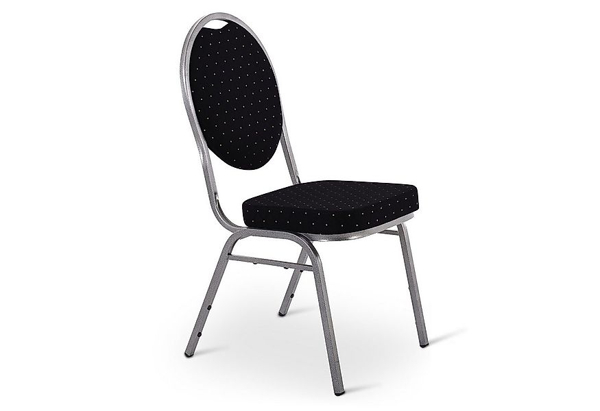 Raburg Stapelstuhl Bankettstuhl gepolstert & stapelbar, stabiler Metallrahm günstig online kaufen