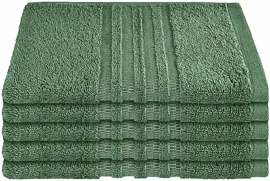 Schiesser Gästehandtücher "Milano aus 100% Baumwolle mit eleganter Bordüre günstig online kaufen