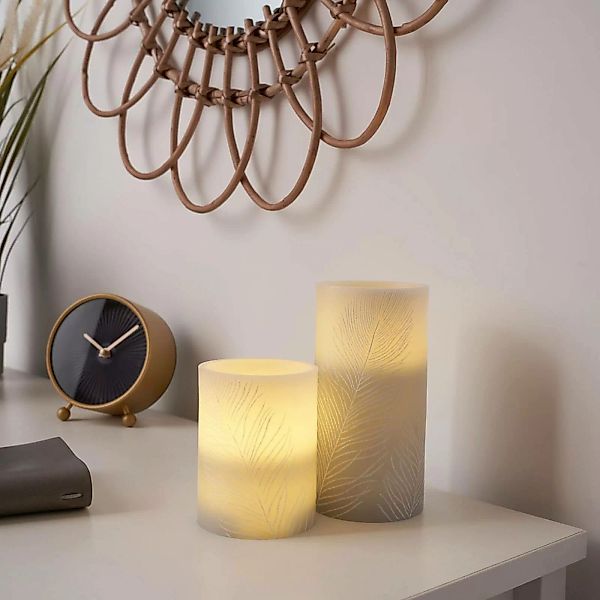 Pauleen LED Dekolicht LED-Kerze Cosy Feather, günstig online kaufen