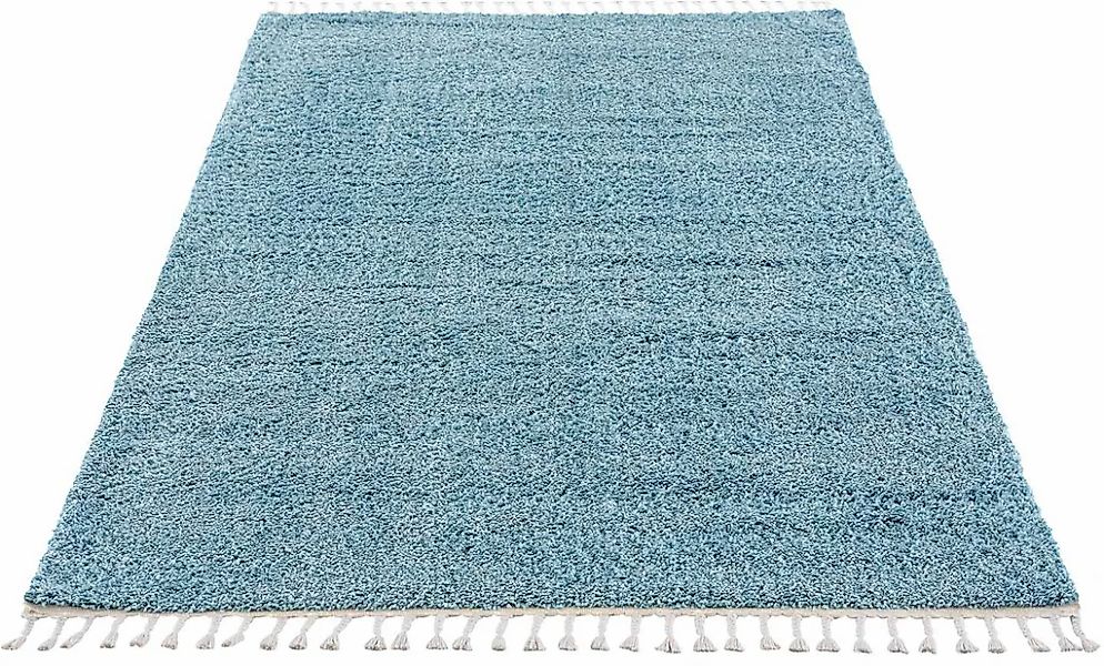 Carpet City "Pulpy 100" rechteckig 30 mm Höhe Läufer, weich, mit Fransen, u günstig online kaufen