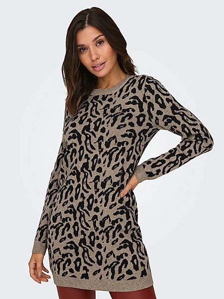 ONLY Strickkleid "ONLJENNI LS ANIMAL DRESS EX KNT" günstig online kaufen