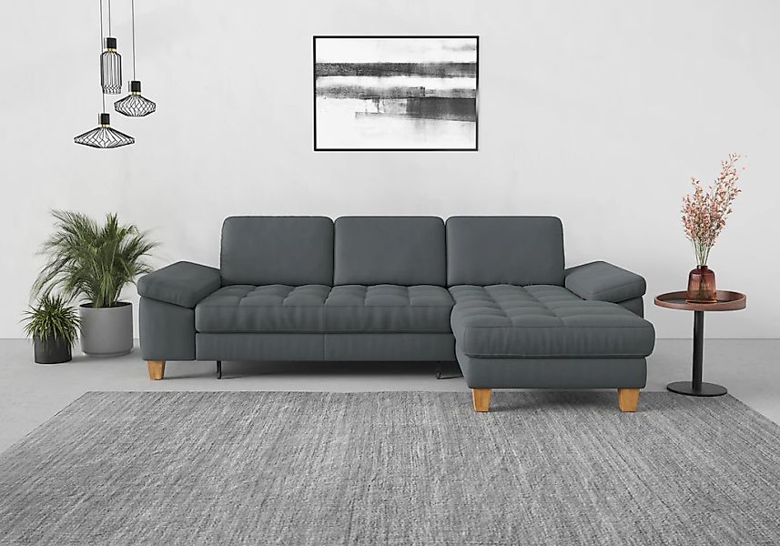 sit&more Ecksofa "Westham L-Form" mit Recamiere, mit oder ohne Bettfunktion günstig online kaufen
