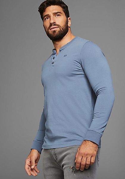 H.I.S Henleyshirt mit Knopfleiste - NEUE KOLLEKTION günstig online kaufen