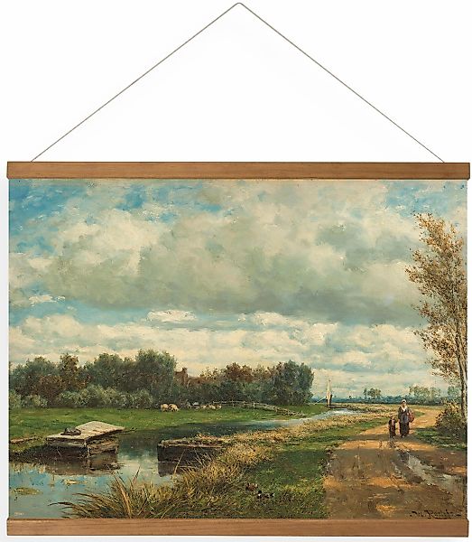Art for the home Leinwandbild "Dutch Landscape" Art 1 Stk. tlg. Hängendes P günstig online kaufen