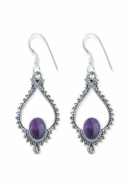 mantraroma Paar Ohrhänger TAIKA aus 925 Silber mit Amethyst (Paar, Paar Ohr günstig online kaufen