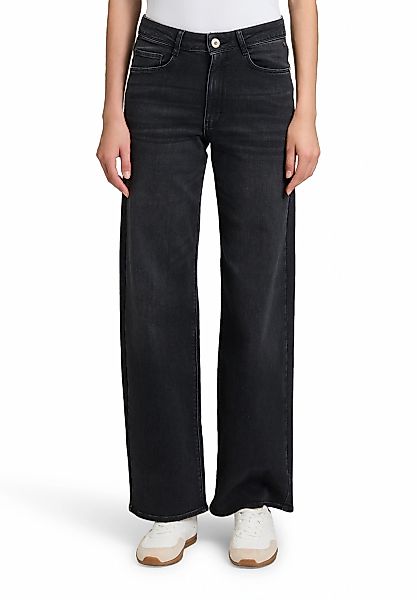 Betty&Co High-waist-Jeans "Betty & Co High Waisted-Jeans mit weitem Bein" günstig online kaufen