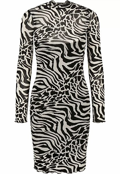 URBAN CLASSICS Shirtkleid "Urban Classics Damen Ladies AOP Double Layer Dre günstig online kaufen