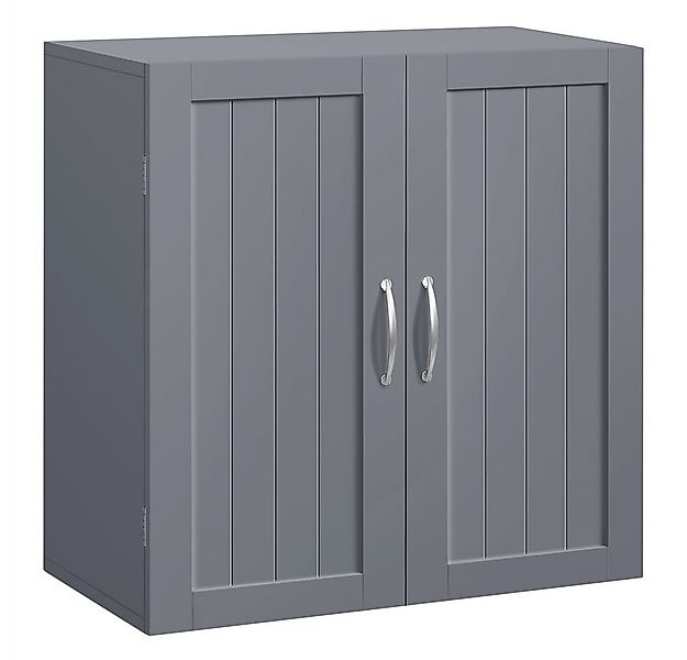 Yaheetech Hängeschrank Badkommode mit 2 Türen & Höhenverstellbarem Einlegeb günstig online kaufen