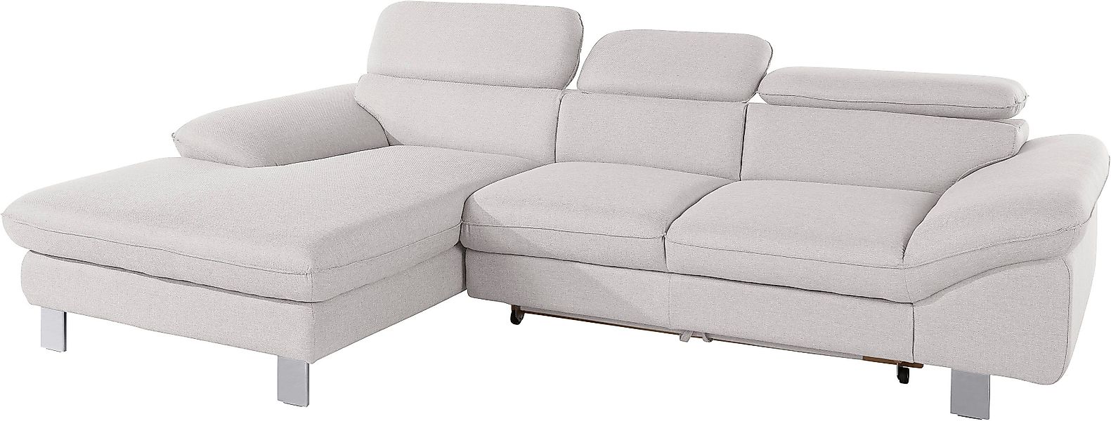 COTTA Ecksofa Driver L-Form, mit Kopfteilverstellung, günstig online kaufen