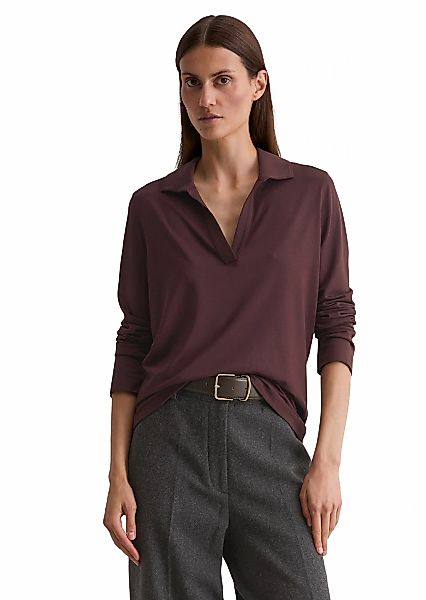 Marc OPolo Blusenshirt "aus Viskose-Modal-Mix" günstig online kaufen