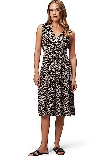 Zero Jerseykleid Damen Sommerkleid Jerseykleid mit Leo-Muster drapiert /ger günstig online kaufen