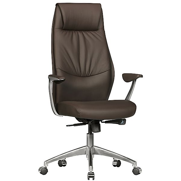 FINEBUY Chefsessel SuVa1070_1 (Bürostuhl Synchronmechanik Chefsessel günstig online kaufen