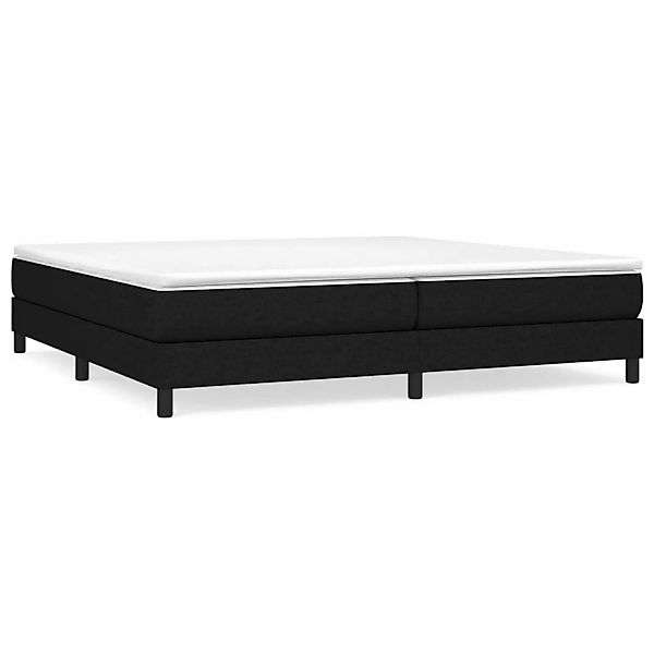 vidaXL Boxspringbett mit Matratze Dunkelgrau 200x200 cm Stoff1387065 günstig online kaufen