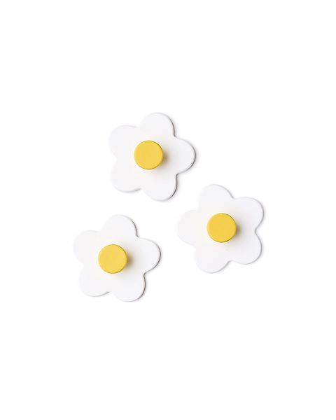 Kids Concept Kleiderhaken Hakenset 3er-Pack Blume günstig online kaufen