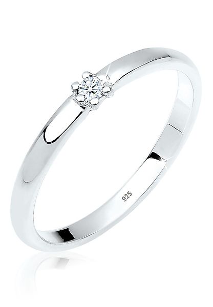 Elli DIAMONDS Verlobungsring Diamant Weiß Brillantschliff günstig online kaufen