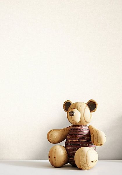 Newroom Vliestapete Dottis Uni Creme Tapete Universal Unifarbe,Struktur,Mon günstig online kaufen