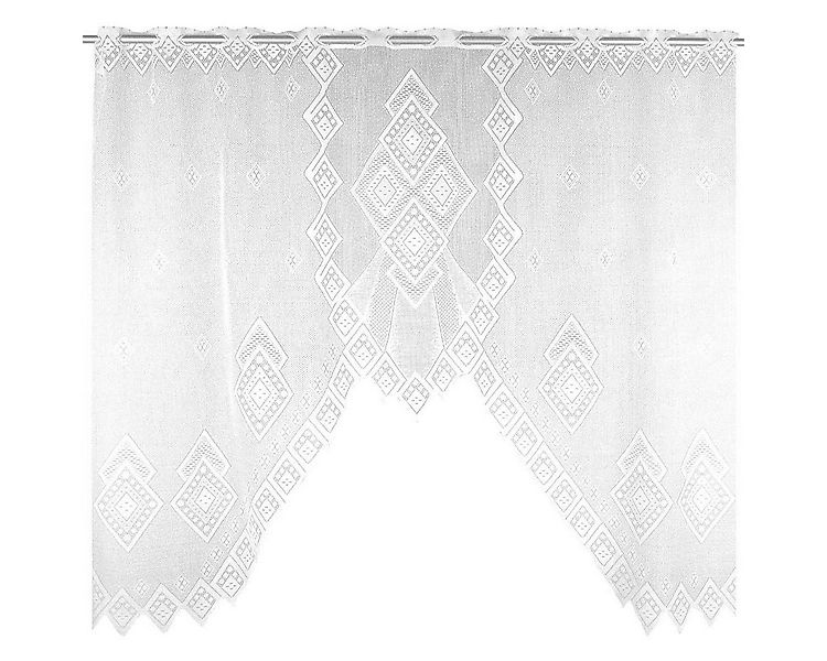 Arsvita Vorhang (1 St), Stangendurchzug, halbtransparent, Bistrogardine in günstig online kaufen