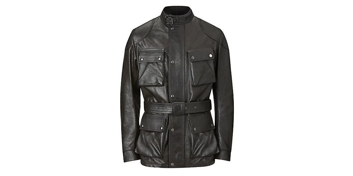 Belstaff Motorradjacke Trialmaster Motorrad Lederjacke Ellenbogenprotektore günstig online kaufen