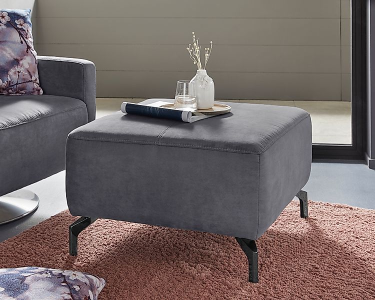sit&more Hocker Gizeh, Fußhöhe 15 cm, günstig online kaufen