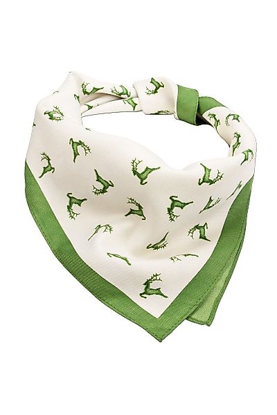 Alpenflüstern Halstuch Trachtentuch - SPRINGENDE HIRSCHE günstig online kaufen