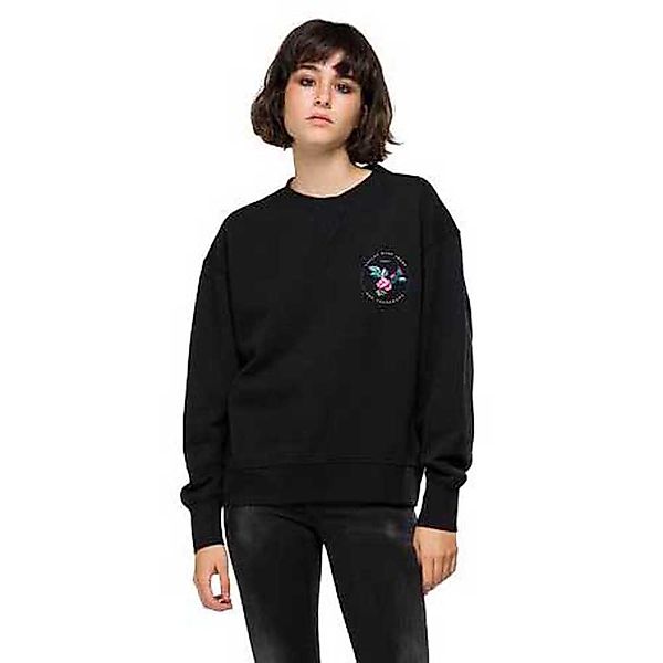 Replay W3550c.000.21842 Sweatshirt XL Black günstig online kaufen