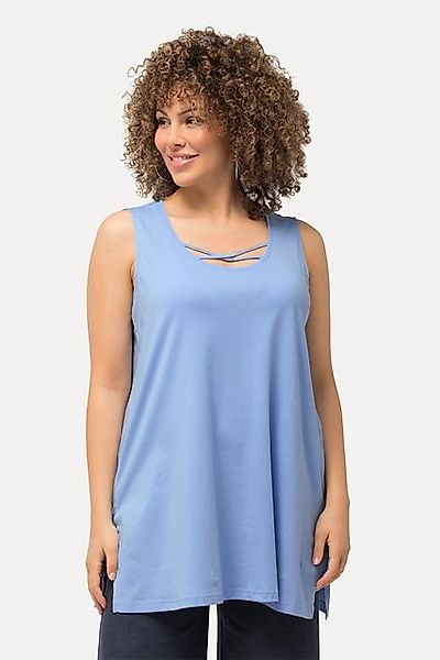 Ulla Popken Longtop Longtop Zierbänder A-Linie günstig online kaufen