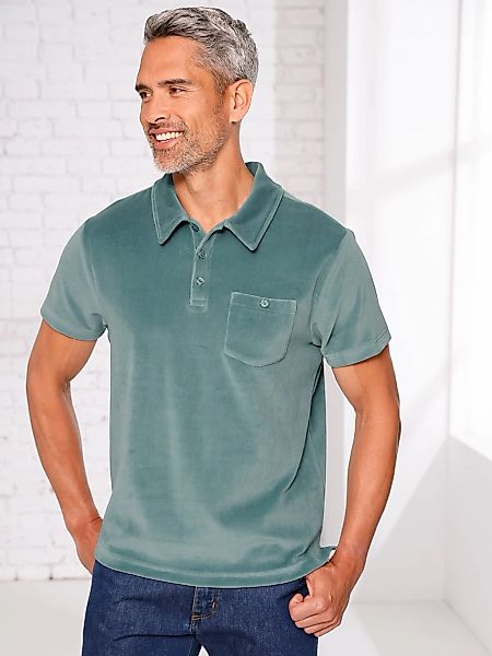 Classic Langarmshirt "Kurzarm-Poloshirt" 1 Stk. günstig online kaufen