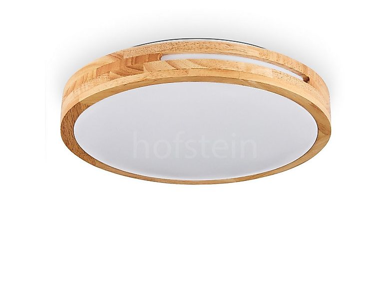 hofstein Deckenleuchte moderne Deckenlampe aus Metall/Bambus/Kunststoff in günstig online kaufen