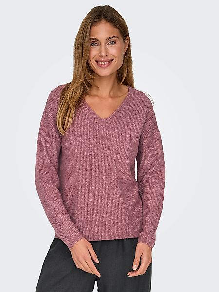 ONLY V-Ausschnitt-Pullover ONLCAMILLA V-NECK L/S PULLOVER KNT NOOS günstig online kaufen