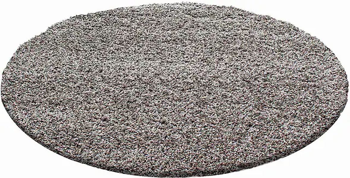 Ayyildiz Teppiche Hochflor-Teppich »Life Shaggy 1500«, rund, 30 mm Höhe, au günstig online kaufen
