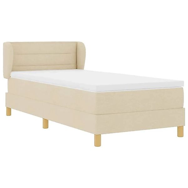 vidaXL Boxspringbett mit Matratze 90x200 cm Stoff 3340141 günstig online kaufen