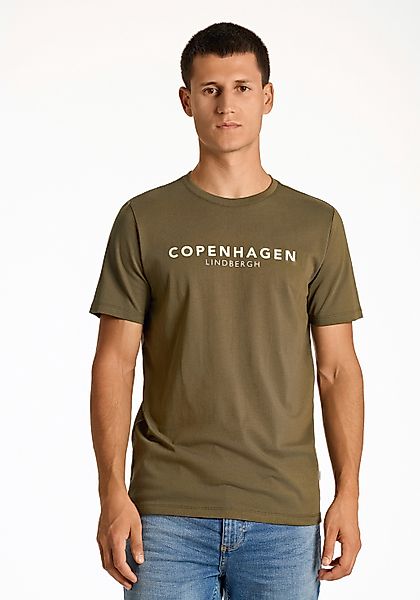 LINDBERGH T-Shirt mit Logo und Rundhalsausschnitt günstig online kaufen