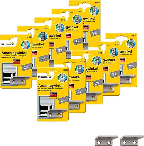 SCHELLENBERG Rollladen-Anschlagstopper Zubehör für Außenrollläden, 3,7 mm L günstig online kaufen
