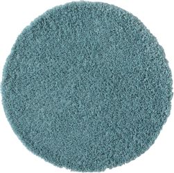 OTTO home Hochflor-Teppich "Banji" rund 37 mm Höhe Uni Farben, weich und fl günstig online kaufen