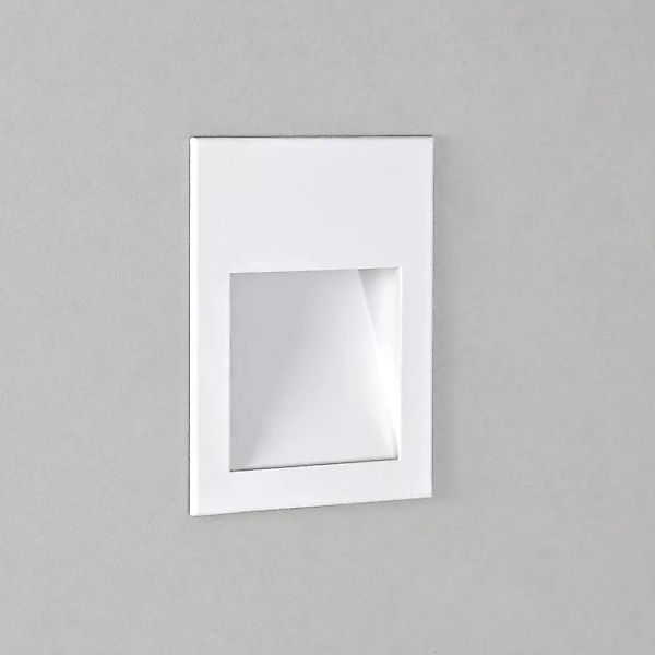 LED Wandeinbauleuchte Borgo in Weiß 1W 30lm 70x54mm 2700K günstig online kaufen