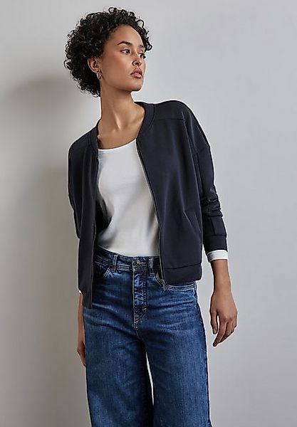 STREET ONE Shirtjacke, im Silk Look, mir Reißverschluss günstig online kaufen