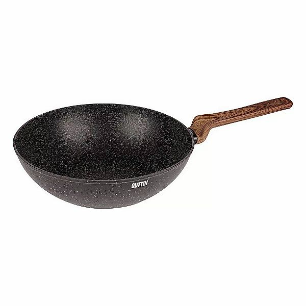 Wok Pfanne Quttin Ecologi Schwarz (28 Cm) günstig online kaufen