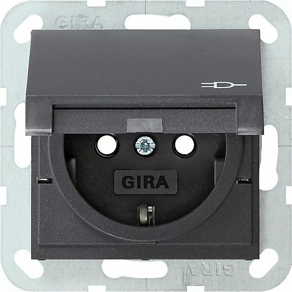 Gira Steckdose KD Anthrazit 445428 günstig online kaufen