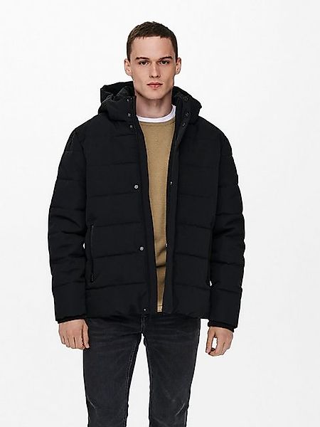 ONLY & SONS Steppjacke "ONSCAYSON PUFFA OTW NOOS", mit Kapuze günstig online kaufen