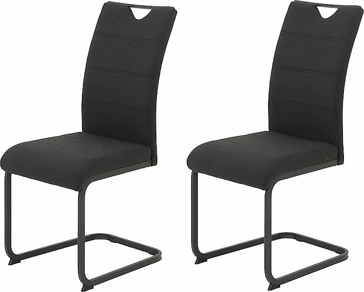 HELA Freischwinger "MARS Esszimmerstuhl BESTSELLER" (Set) 2 Stk. Webstoff r günstig online kaufen